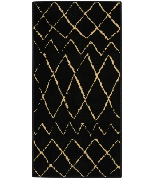 Nourison Grafix Area Rug GRF04-Black
