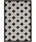 Nourison Aloha Area Rug ALH26-Black White