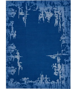Nourison Home Symmetry SMM02 Navy Blue 8 ft. 6 in. X 11 ft. 6 in. Area Rug