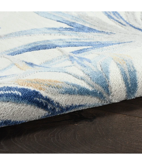 Nourison Seaside Area Rug SDS02 Ivory Blue