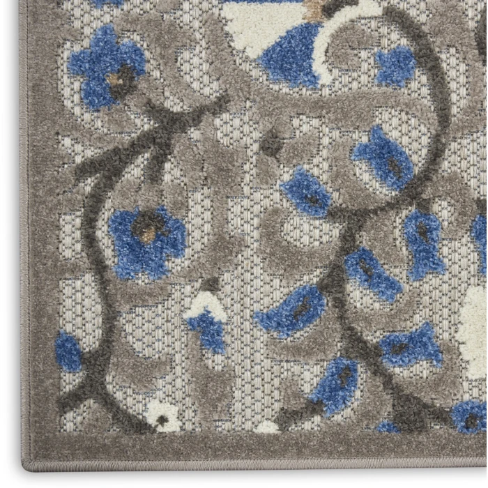 Nourison Home Aloha Grey ALH20 2ft. x 3ft. Rect. Rug