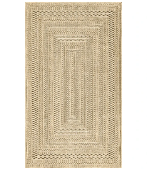 Nourison Tulum Taupe Grey TLM04 3 ft. X 5 ft. Rect. Rug