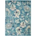 Nourison Home Tranquil TRA02 Turquoise 6 ft. X 9 ft. Area Rug