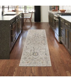 Nourison Home Oushak Home OUS01 Cream 2 ft. X 6 ft. Area Rug