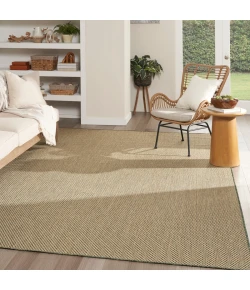Nourison Home Courtyard COU01 Green 9 ft. X 12 ft. Area Rug
