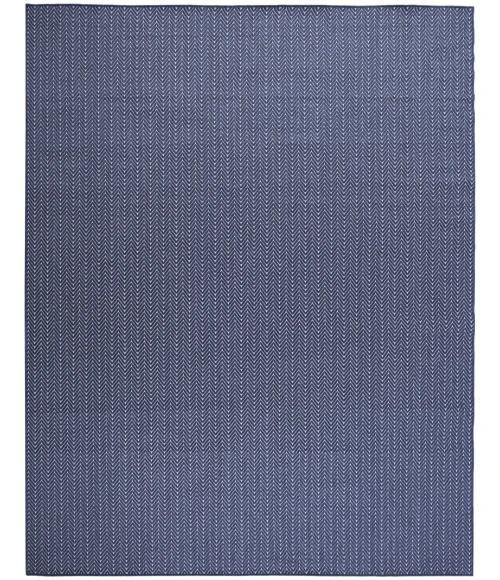 Nourison Horizon Indoor/Outdoor Navy HOZ02 10 ft. X 14 ft. Rect. Rug