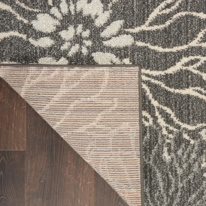 Nourison Passion Runner Area Rug PSN17-Charcoal/Blue