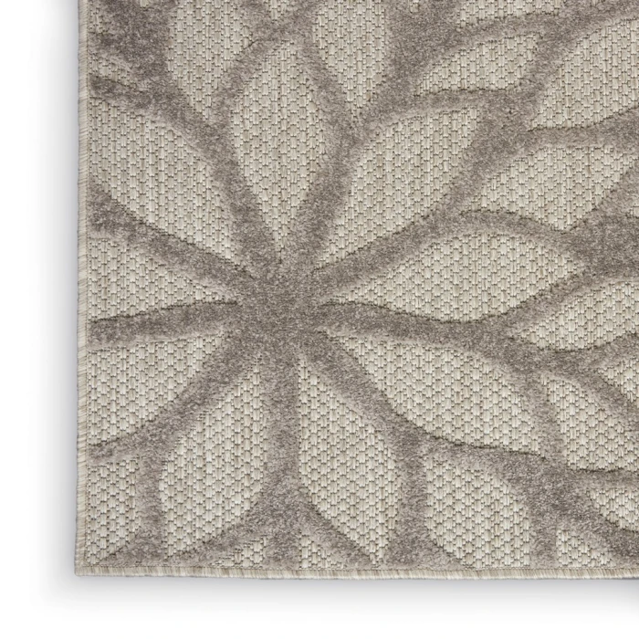 Nourison Aloha Runner Area Rug ALH05-Silver Grey