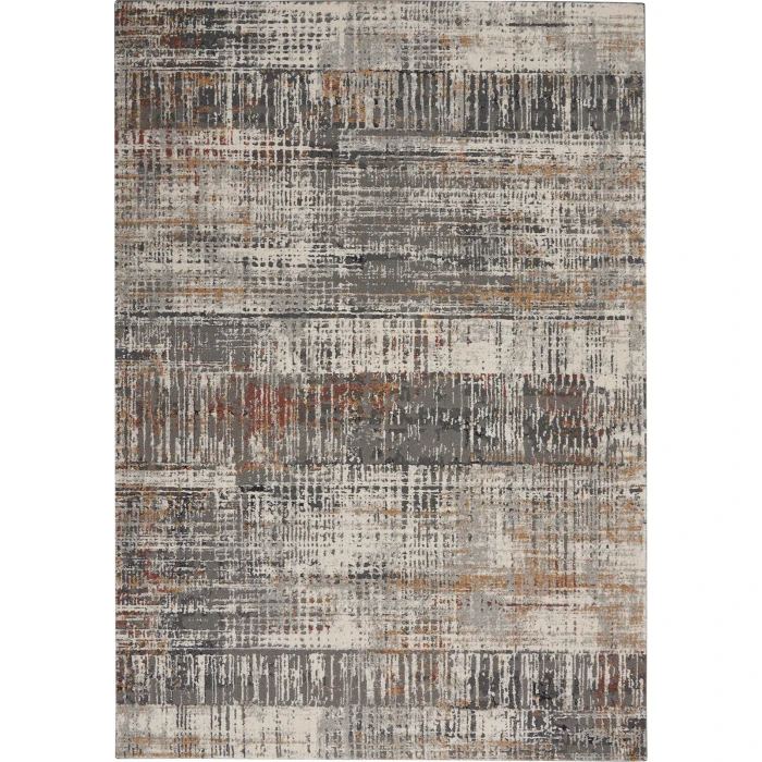 Nourison Tangra Multicolor TNR04 5 ft. X 7 ft. Rect. Rug