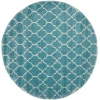 Nourison Home Amore AMOR2 Aqua 7 ft. 10 in. Round Area Rug