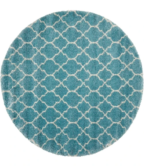 Nourison Amore Round Area Rug AMOR2-Aqua