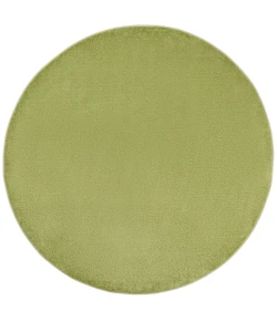 Nourison Home Nourison Essentials NRE01 Green 6 ft. Round Area Rug