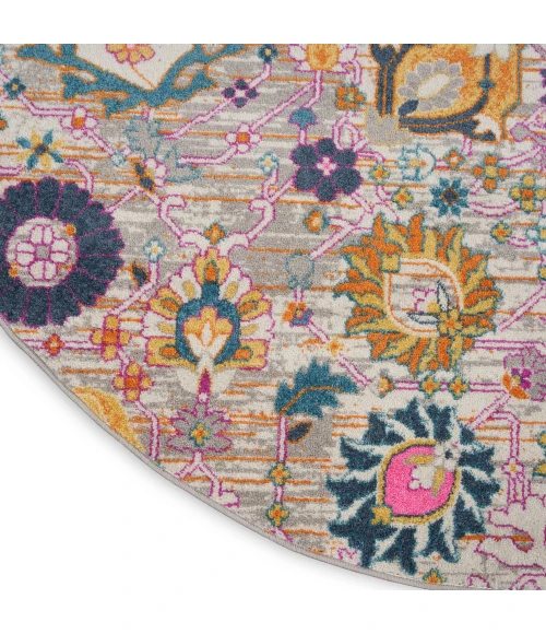 Nourison Passion Area Rug PSN01 Silver