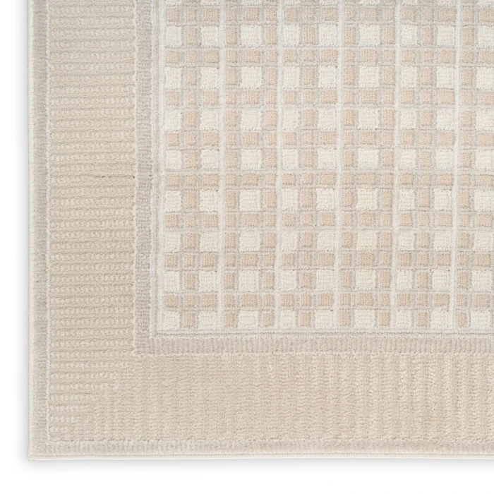 Nourison Nordic Beige NRC03 8 ft. X 10 ft. Rect. Rug