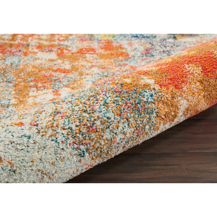 Nourison Celestial Area Rug CES13-Pink/Multicolor