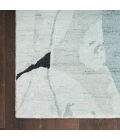 Nourison Silk Shadows Blue Pink SHA25 10 ft. X 14 ft. Rect. Rug