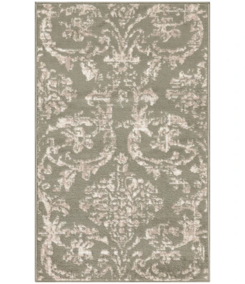 Nourison Jubilant Olive JUB09 2 ft. X 4 ft. Rectangle Rug