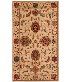 Nourison Home Living Treasures Cream / Ivory LI04 2ft.6in. x 4ft.3in. Rect. Rug