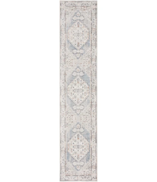 Nourison Astra Machine Washable Area Rug ASW11 Light Blue