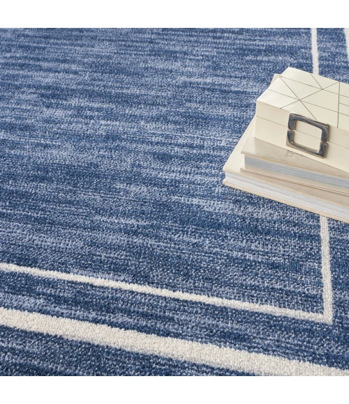 Nourison Nourison Essentials Area Rug NRE02 Navy/Ivory