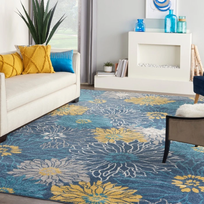 Nourison Passion Area Rug PSN17-Blue