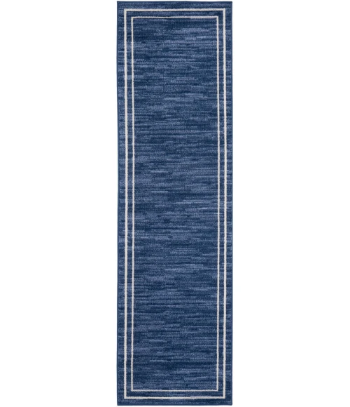 Nourison Nourison Essentials Area Rug NRE02 Navy/Ivory