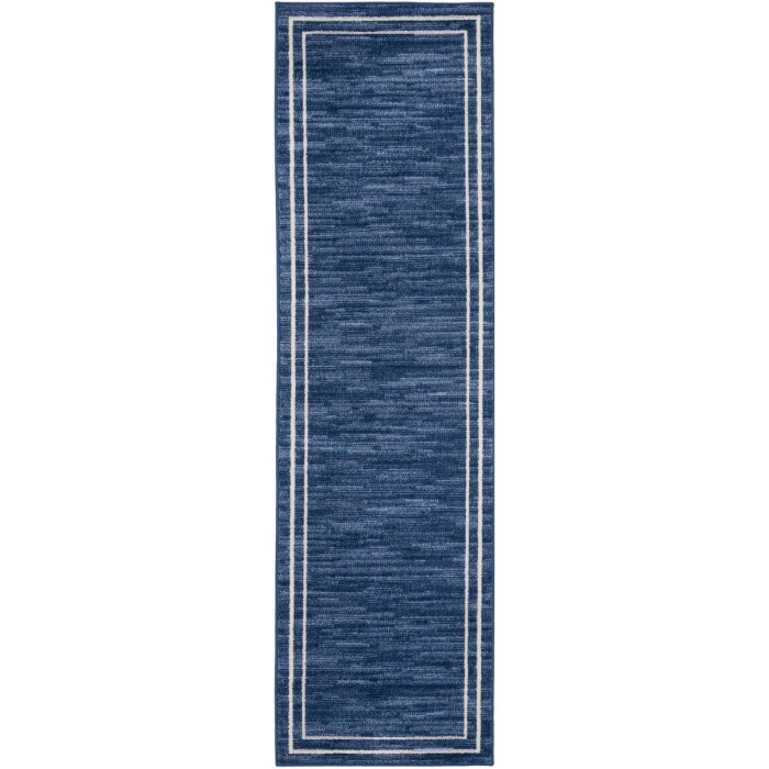 Nourison Nourison Essentials Area Rug NRE02 Navy/Ivory