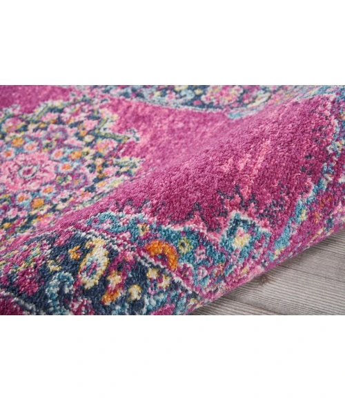 Nourison Passion Runner Area Rug PSN03-Fuchsia