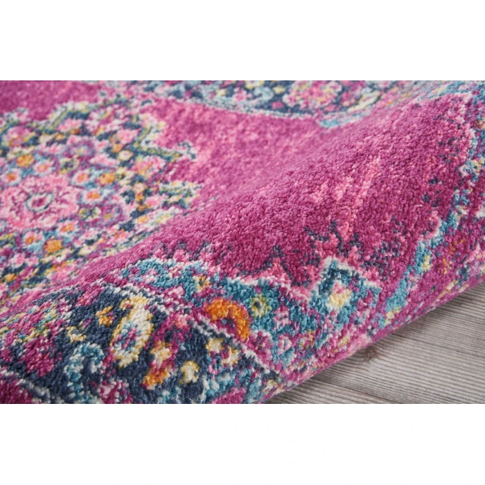 Nourison Passion Runner Area Rug PSN03-Fuchsia