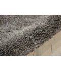 Nourison Home Yummy Shag Silver YUM01 3ft.11in. x 5ft.11in. Rect. Rug