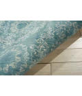 Nourison Home Tranquility Aqua TNQ03 3ft.9in. x 5ft.9in. Rect. Rug