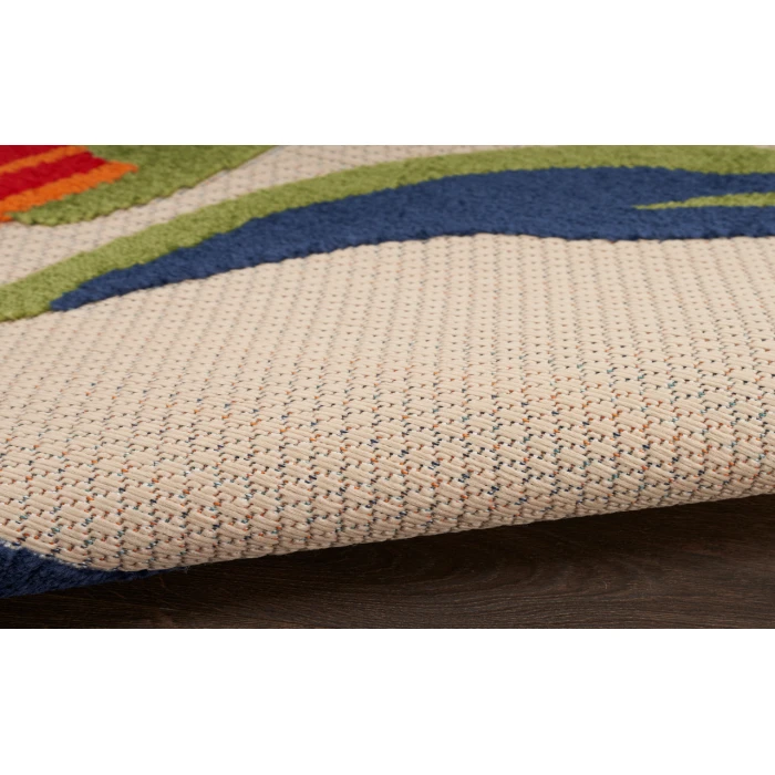 Nourison Aloha Multicolor ALH33 10 ft. Round Rug