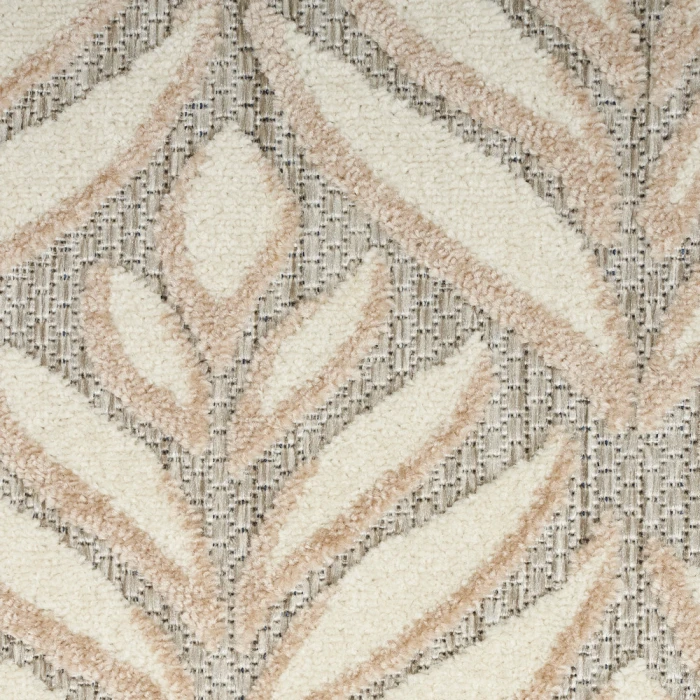 Nourison Aloha Area Rug ALH35 Ivory Grey