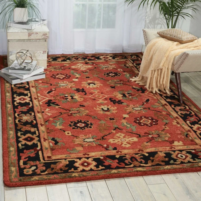 Nourison Tahoe Area Rug TA12-Rust