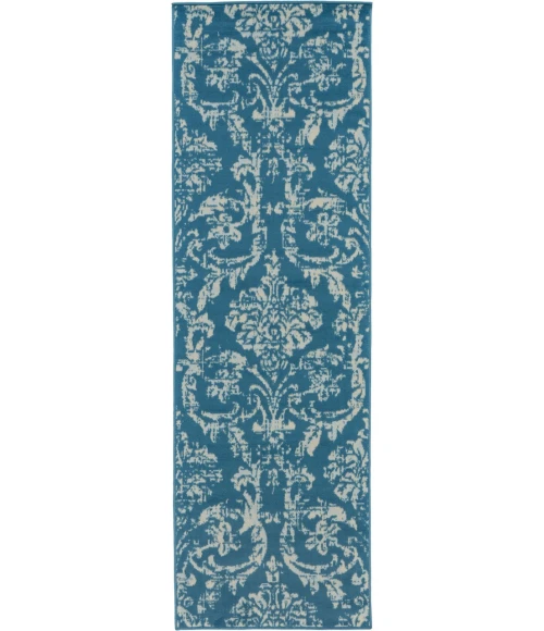 Nourison Jubilant Runner Area Rug JUB09-Blue