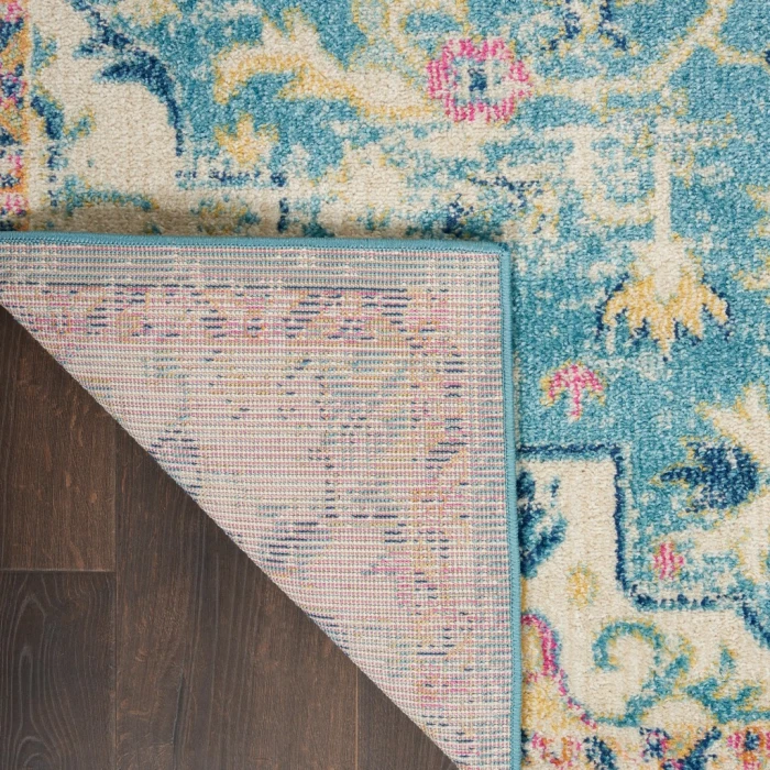 Nourison Passion Area Rug PSN25-Ivory/Light Blue