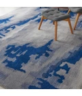 Nourison Symmetry Area Rug SMM10-Grey/Blue