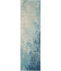 Nourison Passion Area Rug PSN10 Navy/Light Blue 2'2" x 10'
