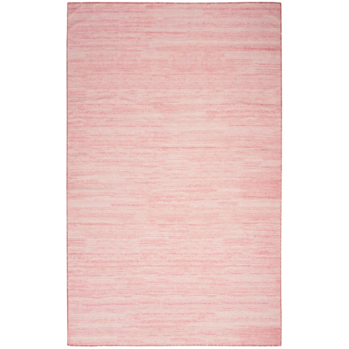 Nourison Washable Essentials Pink WAE01 7 ft. 10 in. X 9 ft. 10 in. Rectangle Rug