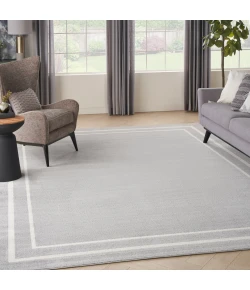 Nourison Home Nourison Essentials NRE02 Grey/Ivory 9 ft. X 12 ft. Area Rug