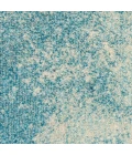Nourison Passion Area Rug PSN10 Navy/Light Blue 2'2" x 10'