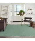 Nourison Washable Solutions Blue/Green WSL01 10 ft. X 14 ft. Rect. Rug