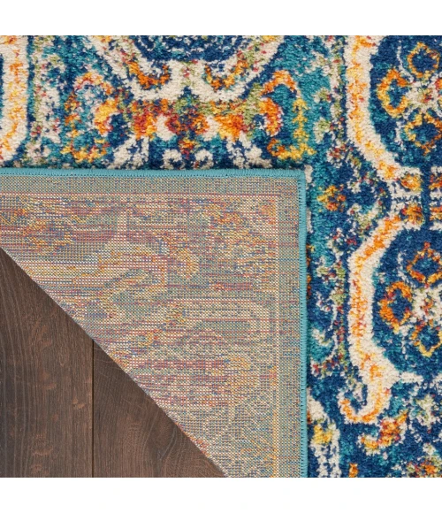 Nourison Allur Area Rug ALR05-Blue Multicolor