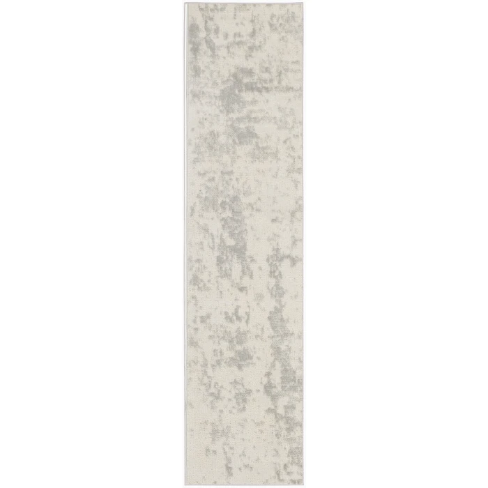 Nourison Quarry Cream Grey QUA01 8 ft. Rect. Rug