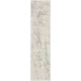 Nourison Home Quarry QUA01 Cream Grey 2 ft. 2 in. X 7 ft. 6 in. Area Rug