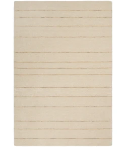 Calvin Klein Halo HAL01 Ivory 4 ft. X 6 ft. Area Rug