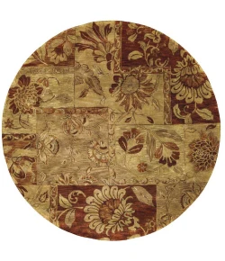 Nourison Home Jaipur JA48 Multicolor 6 ft. Round Area Rug