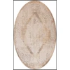 Nourison Home Astra Machine Washable ASW13 Beige 7 ft. 10 in. Round Area Rug