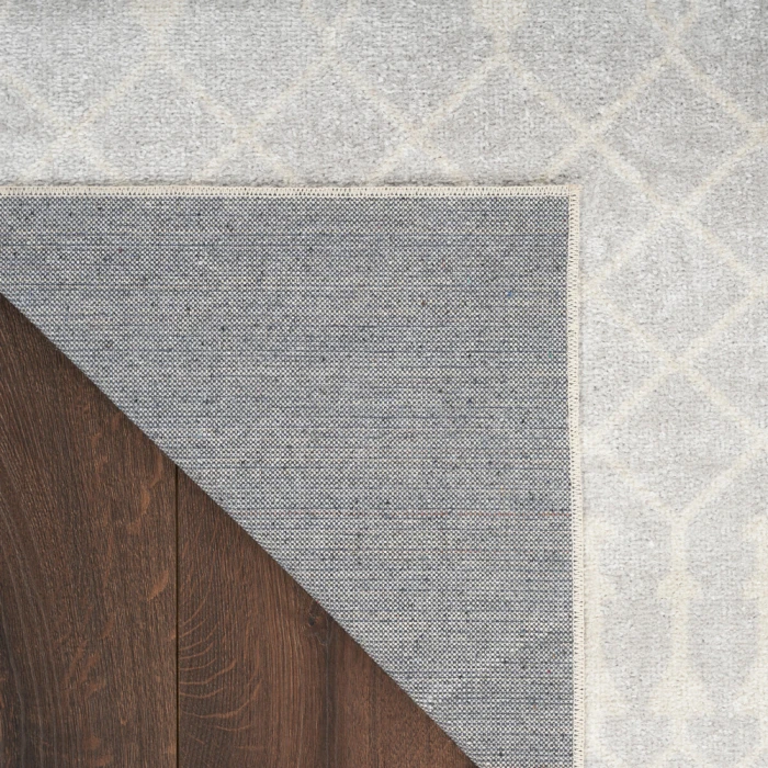 Nourison Astra Machine Washable Area Rug ASW10 Grey