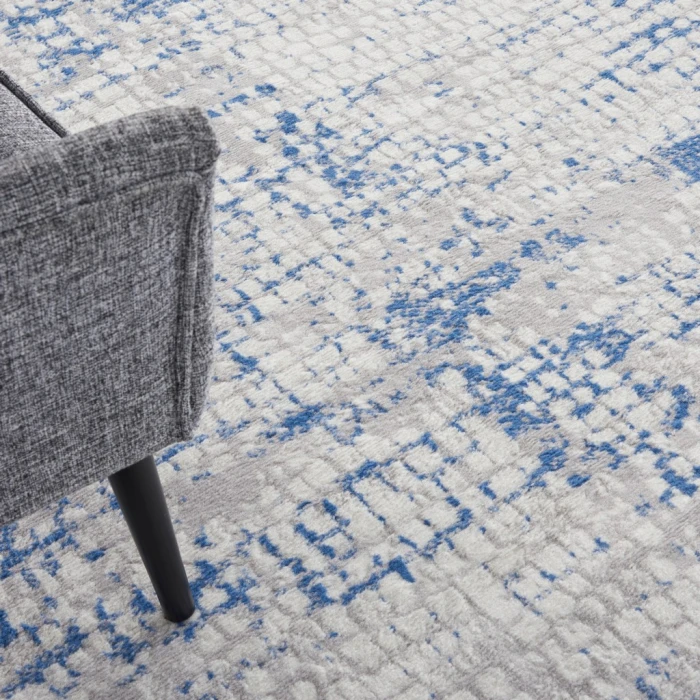 Nourison Whimsicle Area Rug WHS07-Grey Blue